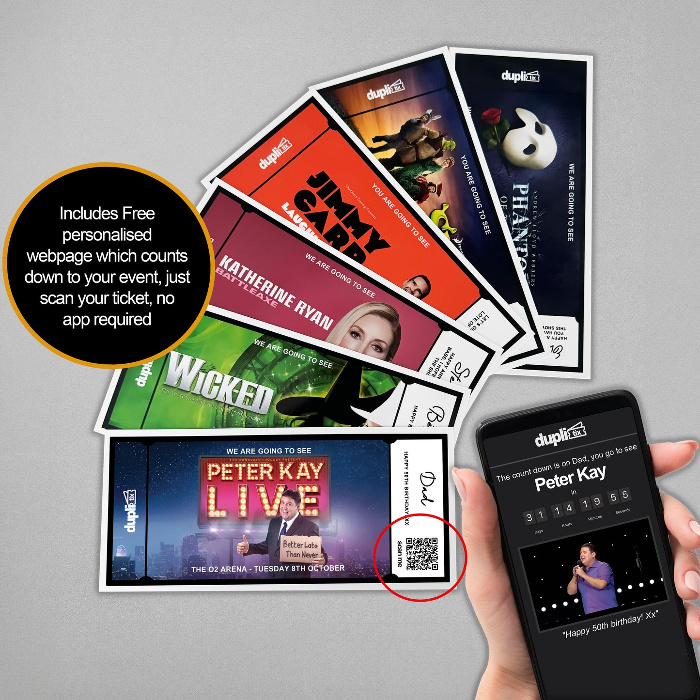 Event Gift Ticket