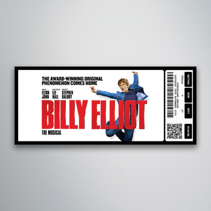 Billy Elliot - Souvenir Gift Ticket