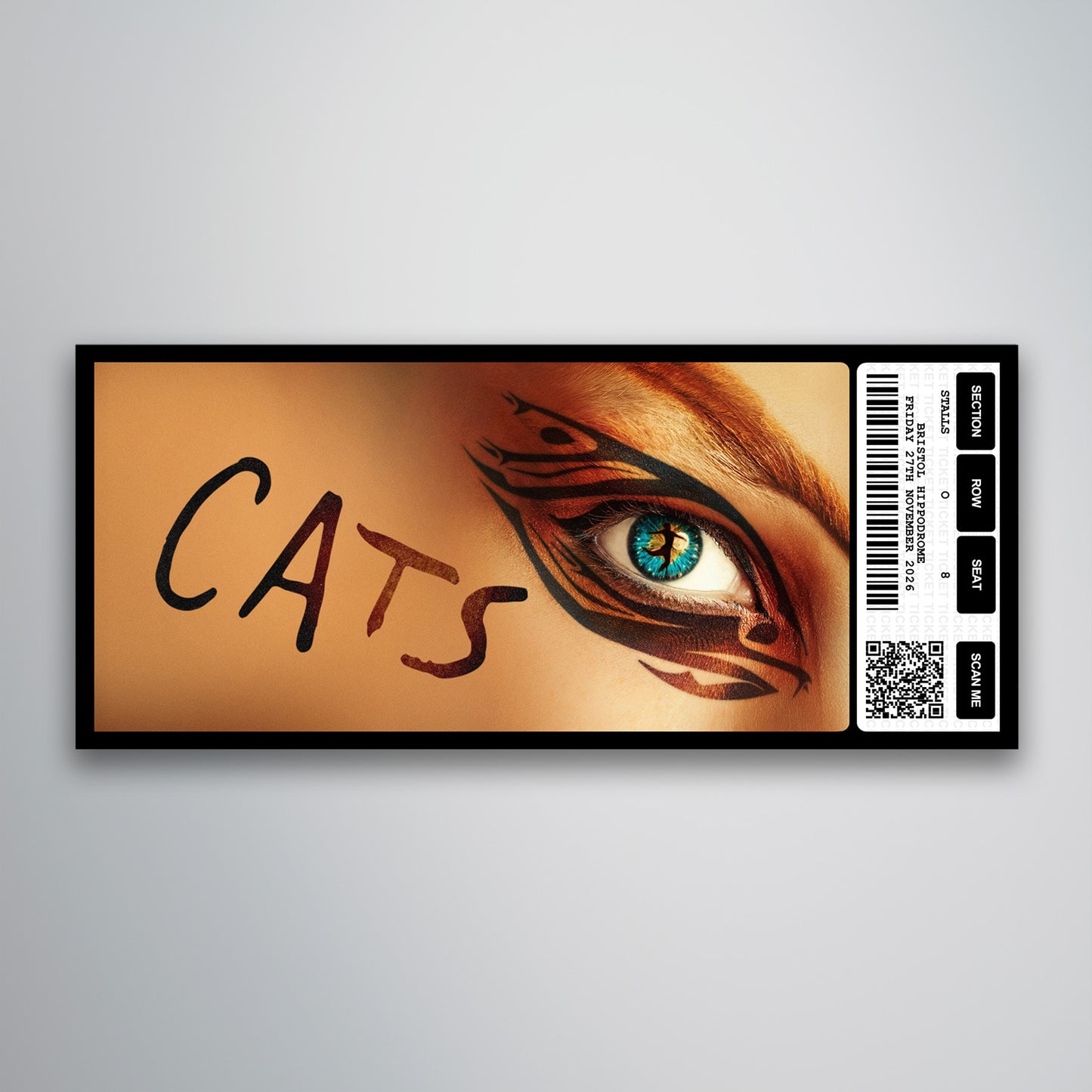 Cats - Souvenir Gift Ticket