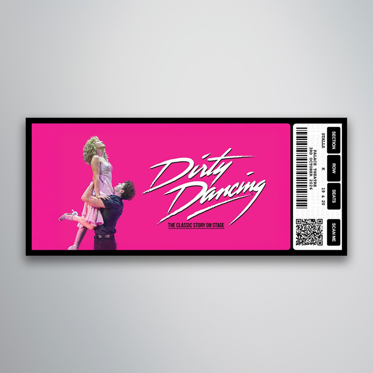 Dirty Dancing - Souvenir Gift Ticket