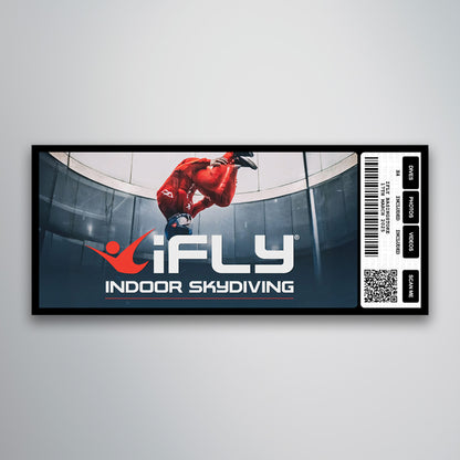 iFly - Indoor Skydiving - Souvenir Ticket