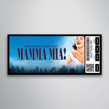 Mamma Mia - Souvenir Gift Ticket