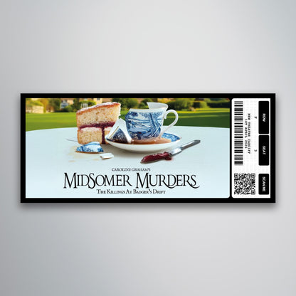 Midsomer Murders - Souvenir Gift Ticket