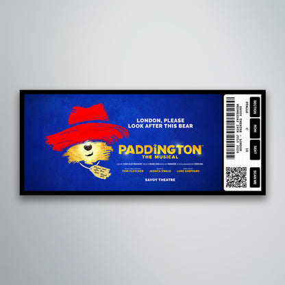 Paddington - Souvenir Gift Ticket