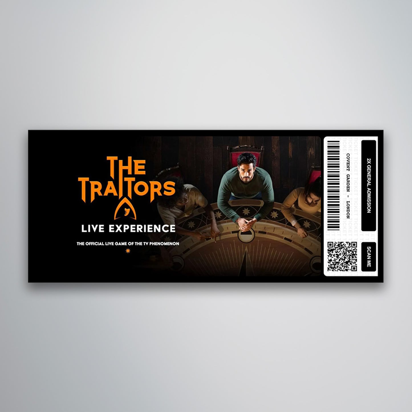 The Traitors - Live Experience -Souvenir Ticket