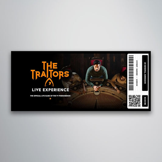 The Traitors - Live Experience -Souvenir Ticket