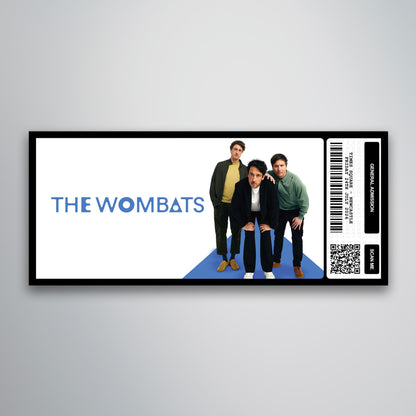 The Wombats - Souvenir Gift Ticket